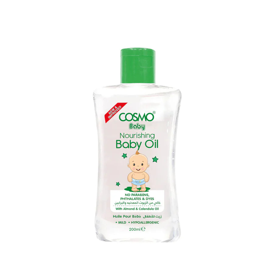 Cosmo Nourishing Baby Oil for Soft, Healthy Skin and Soothing