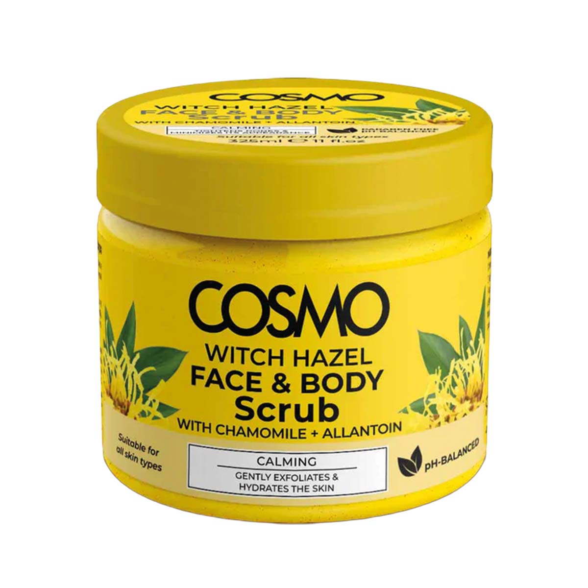 Witch Hazel Face Body Scrub