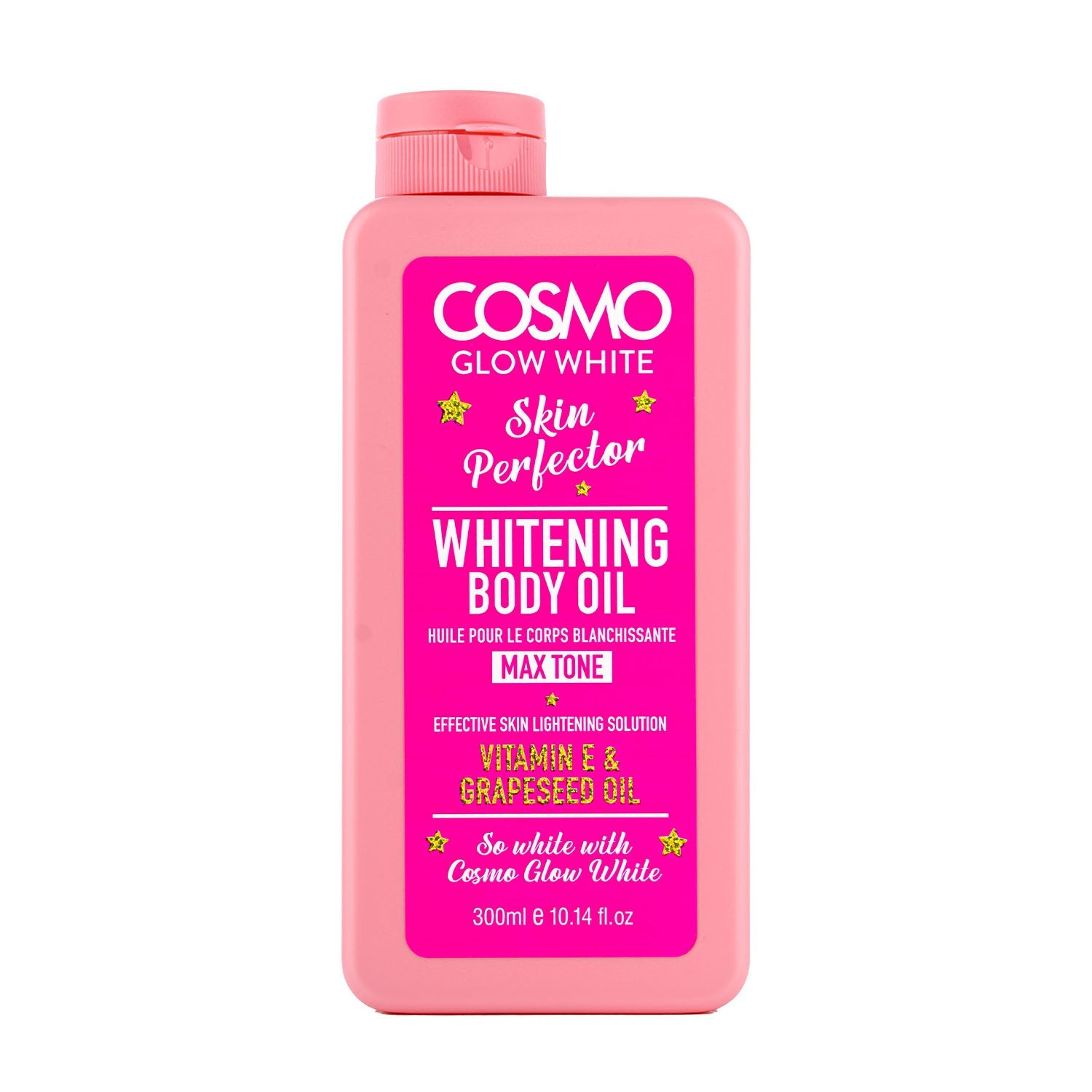 Cosmo Glow White - Whitening Body Oil - 300Ml