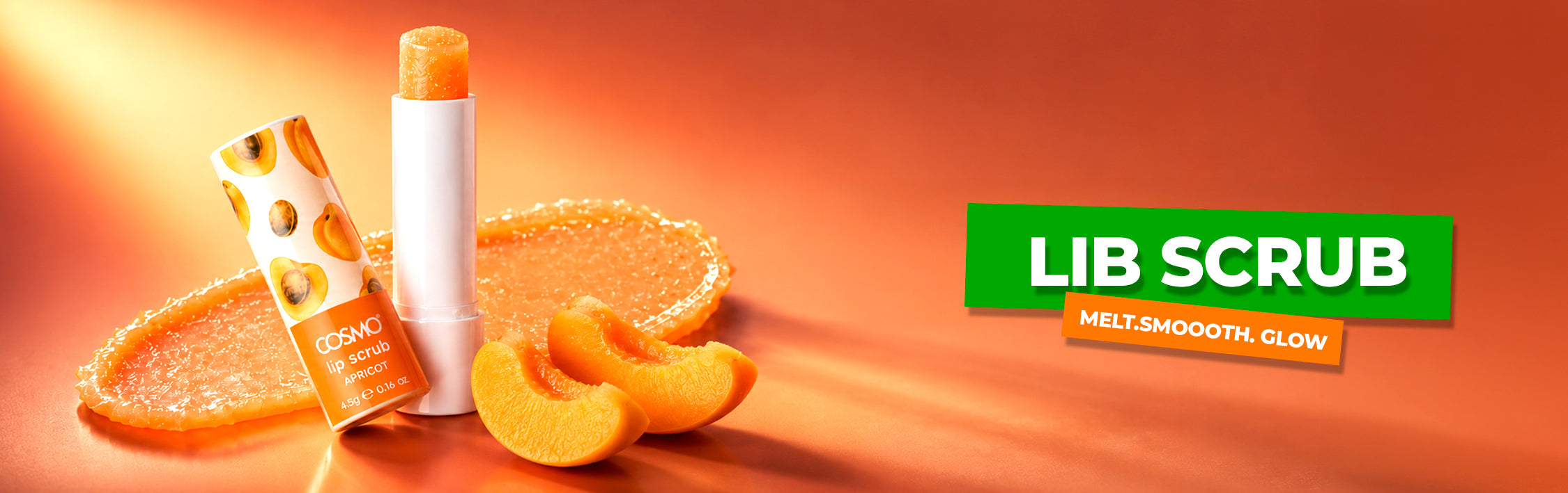Lip Scrub for Soft, Smooth Lips — Apricot, Papaya, Dragon Fruit & More