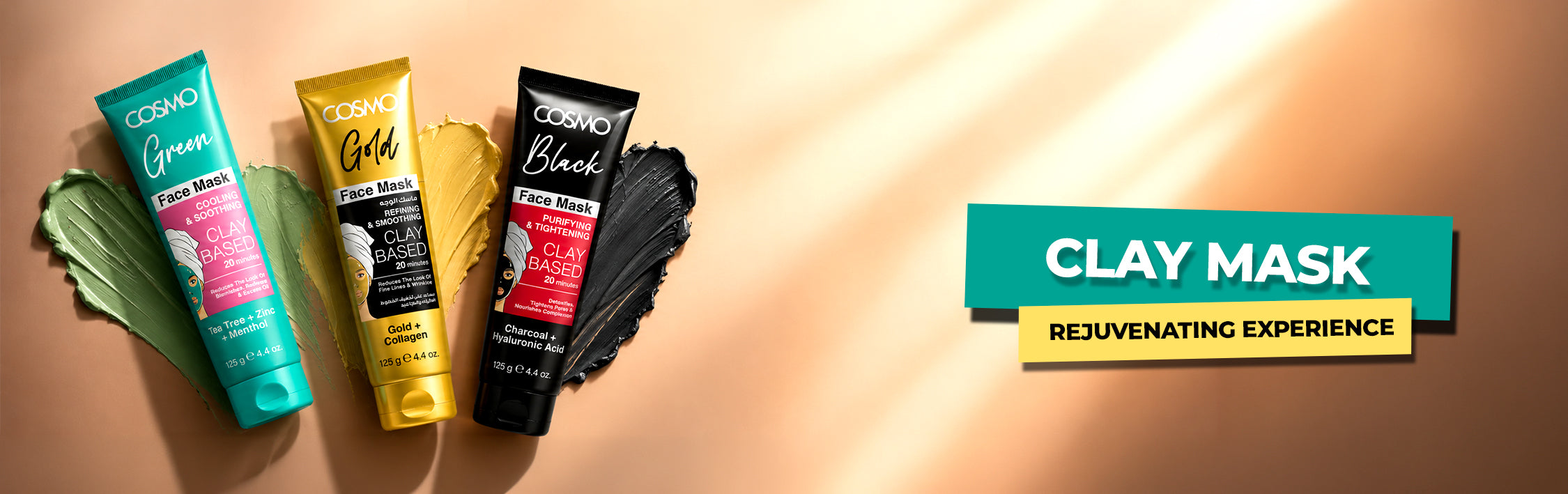 Clay Face Masks for Clean, Smooth & Glowing Skin