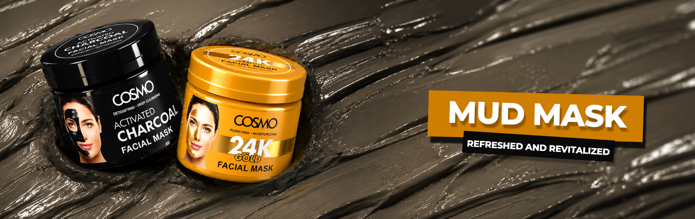 Mud Masks for Deep Cleansing & Glowing Skin