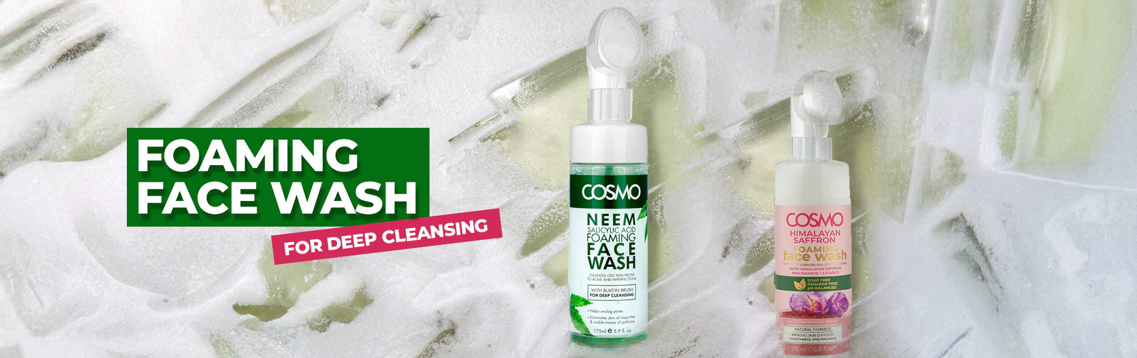 FOAMING FACE WASH