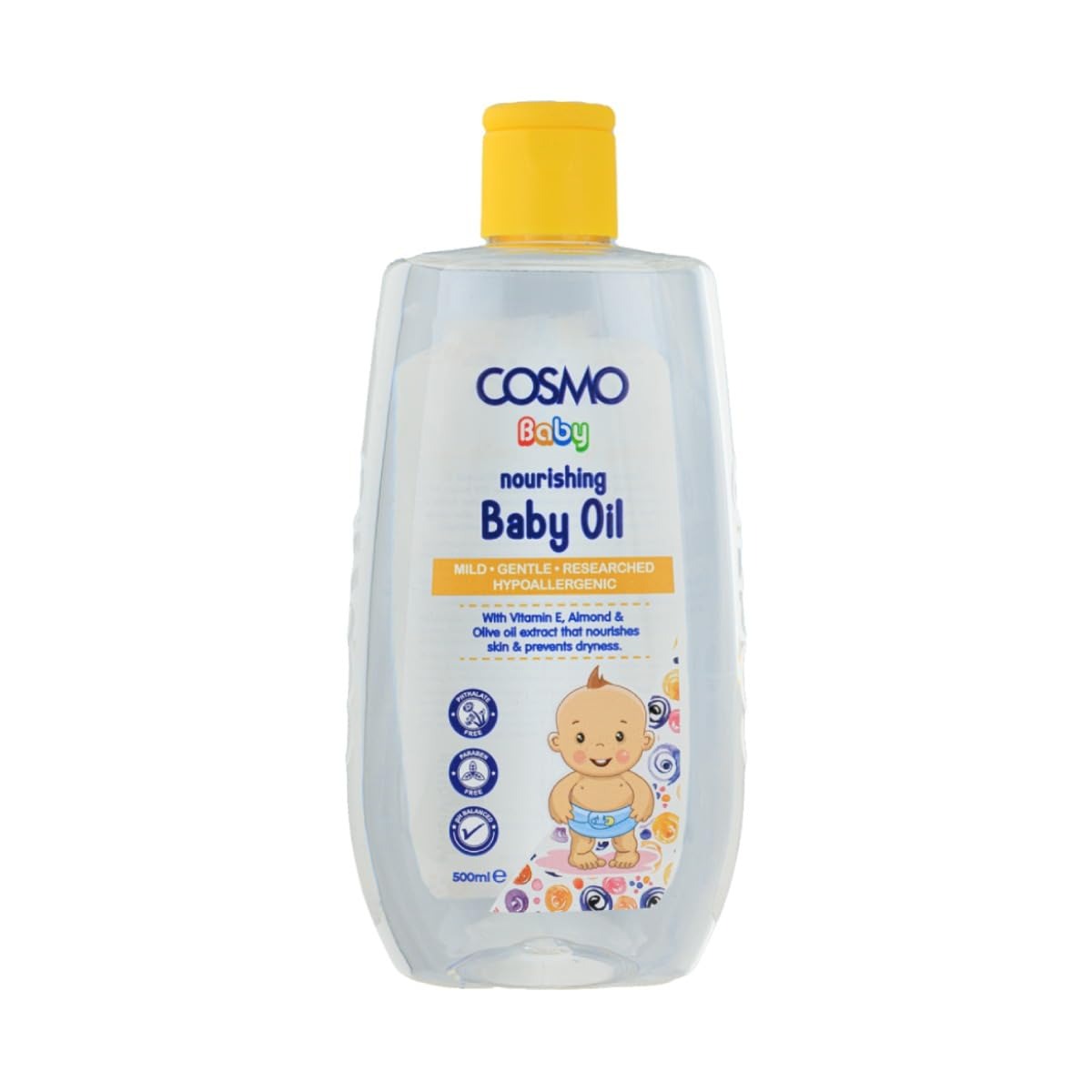 Cosmo Nourishing Baby Oil for Soft, Healthy Skin and Soothing