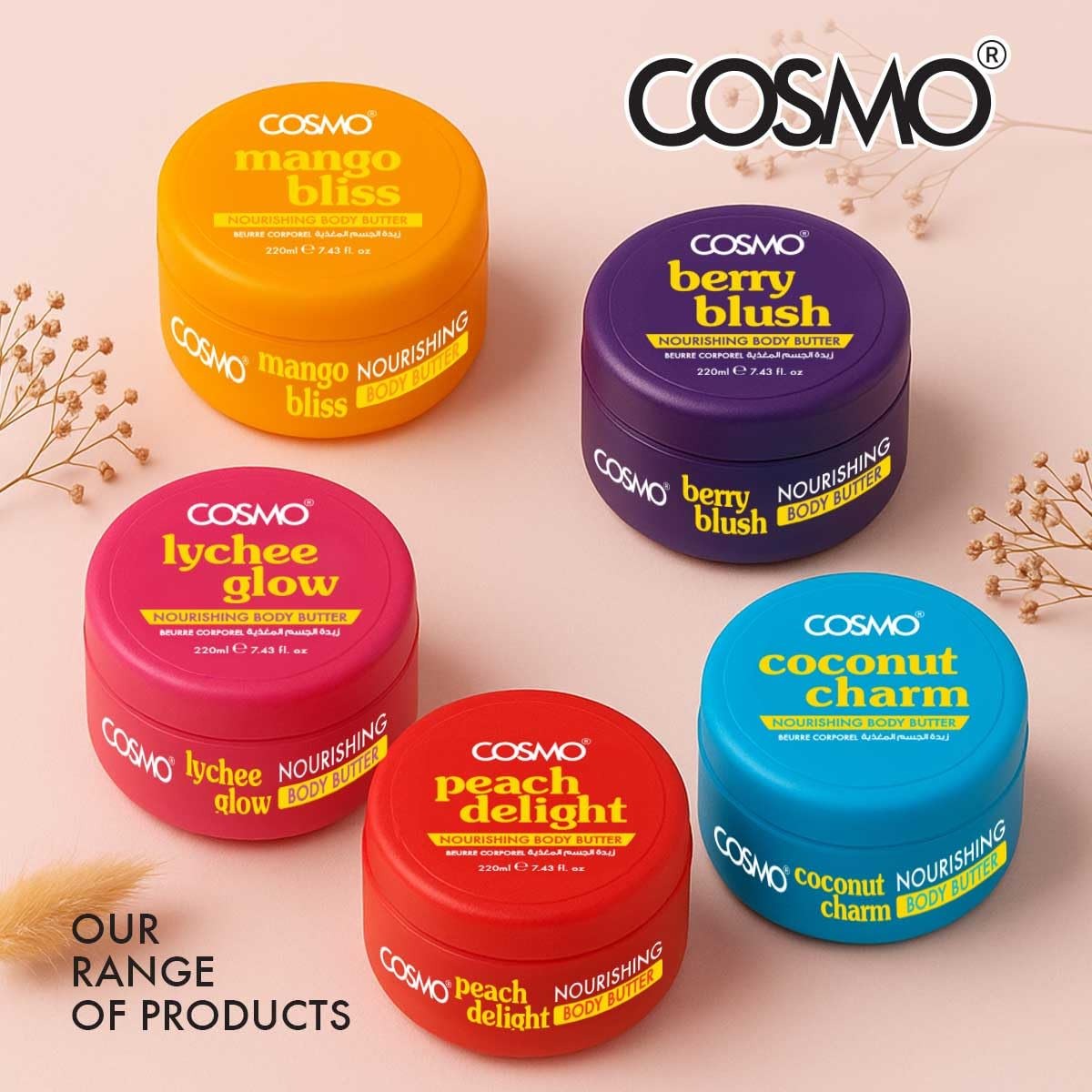 COSMO BODY BUTTER NOURISHING COCONUT