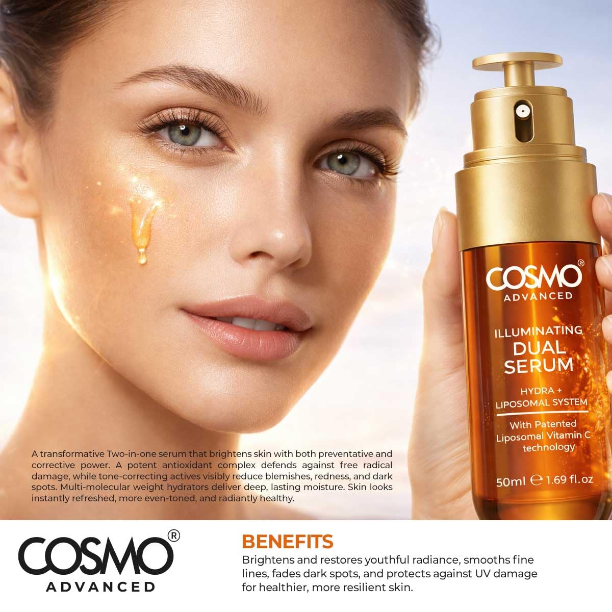 ILUMINATING DUAL SERUM – HYDRA + LIPOSOMAL SYSTEM