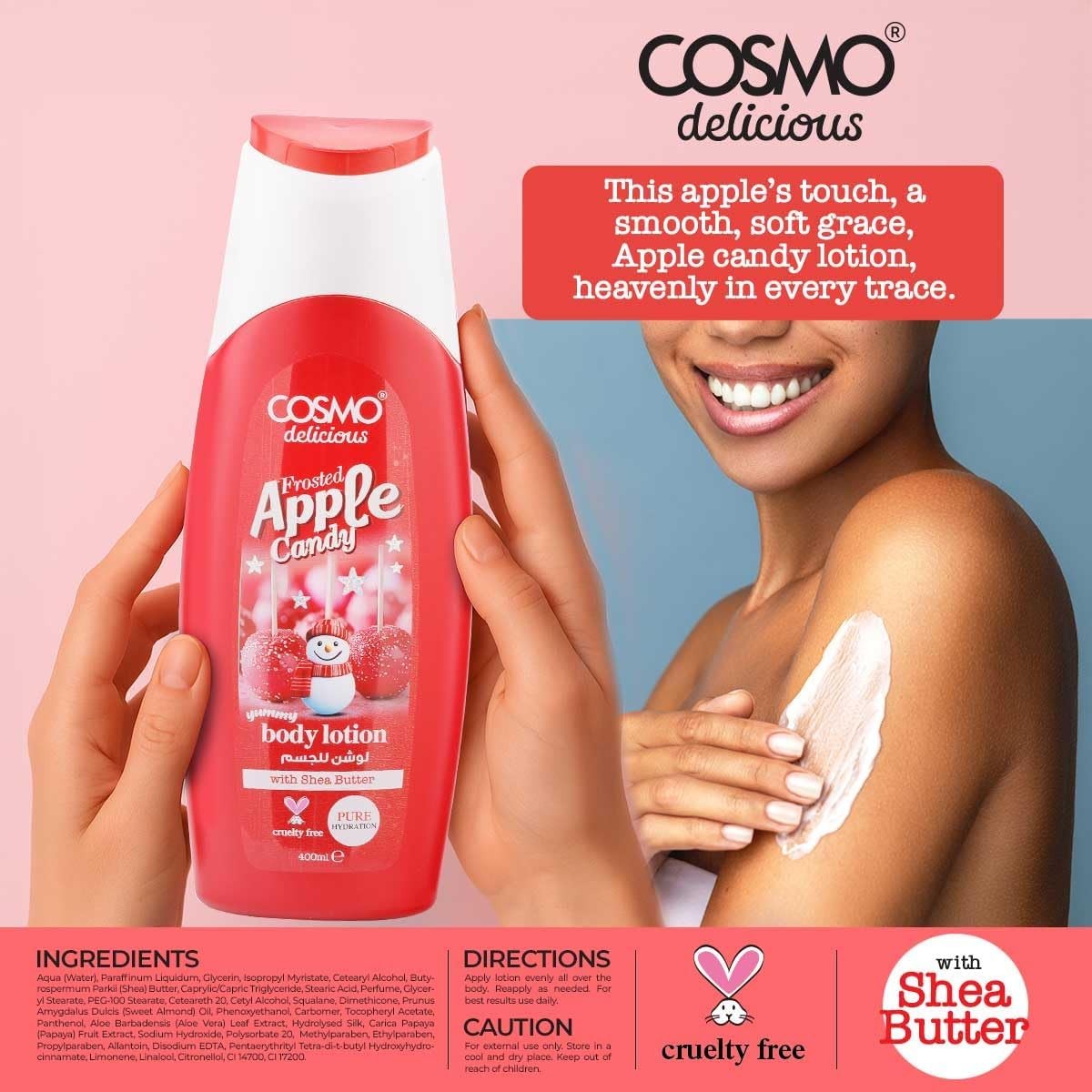 COSMO  DELICIOUS FROSTED APPLE CANDY 3PCS KIT