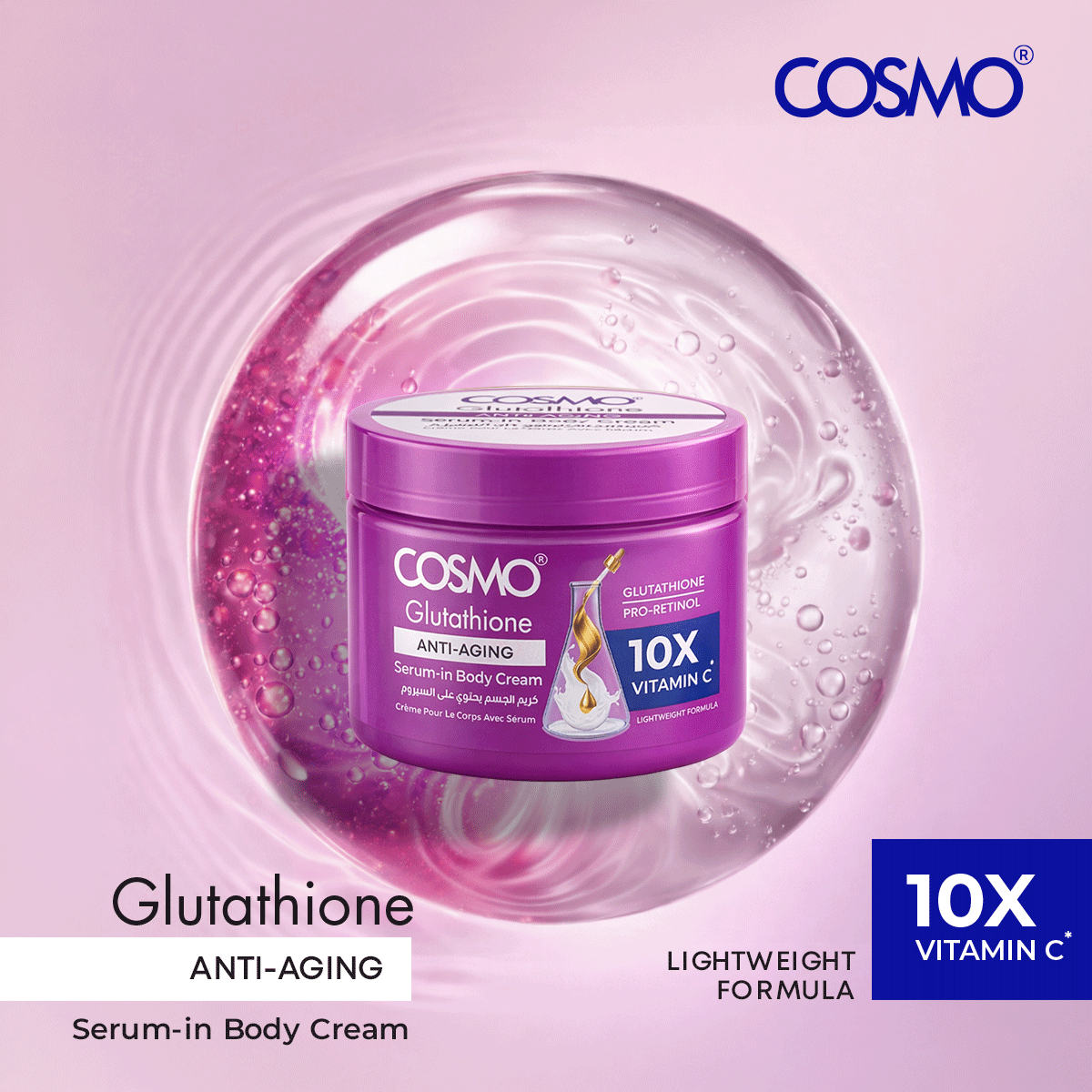 COSMO BODY CREAM SERUM IN ANTI-AGING
