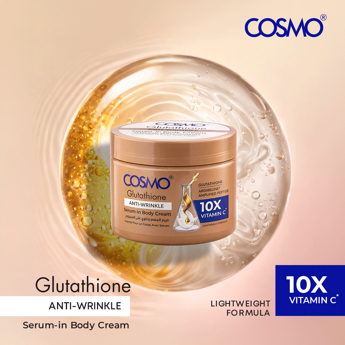 COSMO BODY CREAM SERUM-IN ANTI-WRINKLE