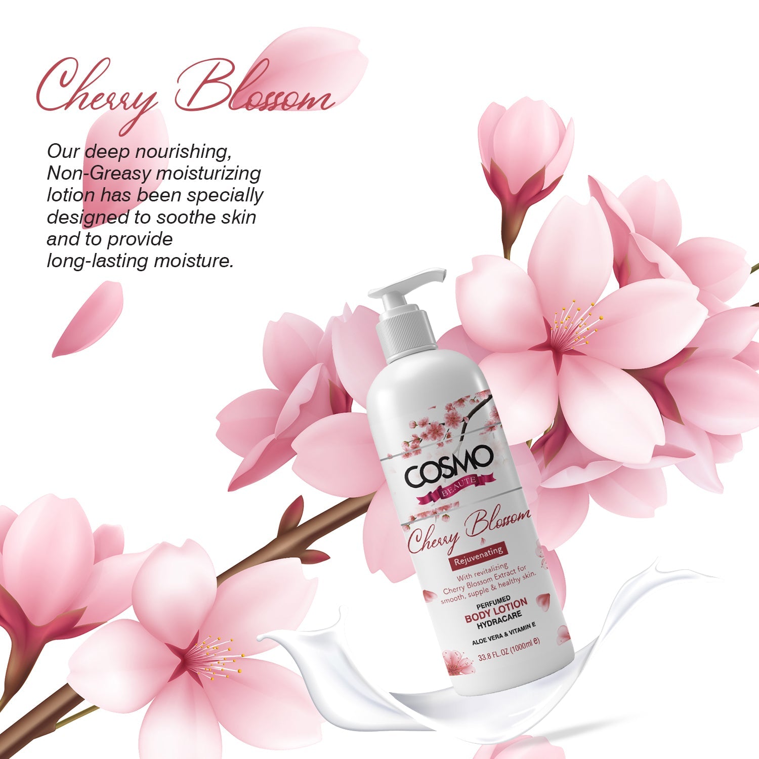 Cherry Blossom - Rejuvenating Body Lotion