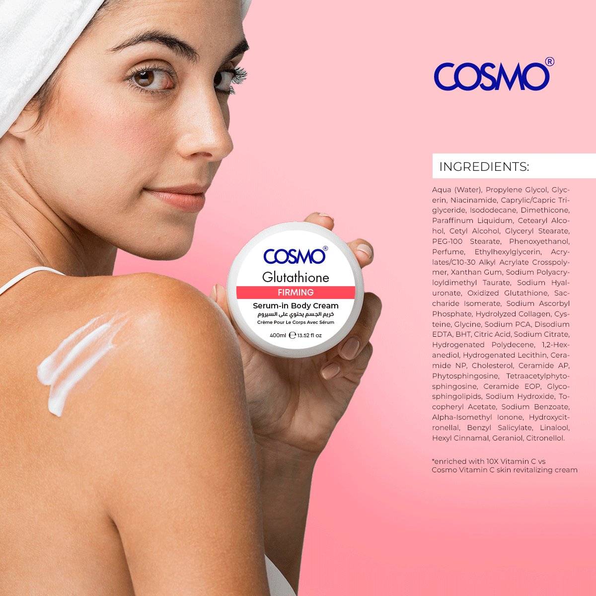 COSMO BODY CREAM SERUM IN FIRMING