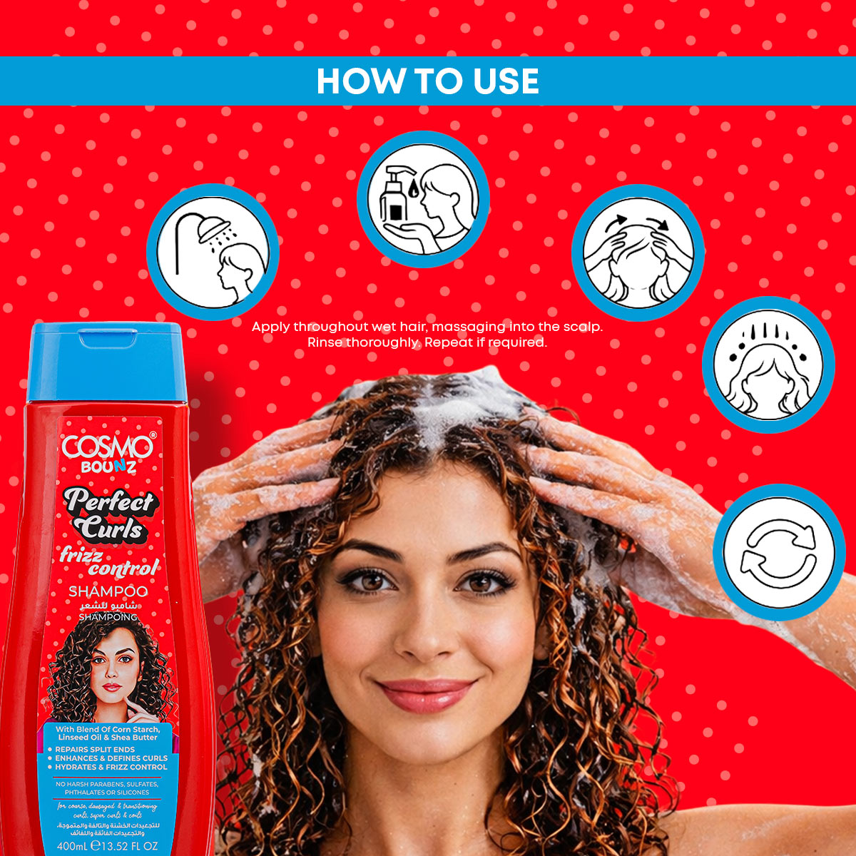 Perfect Curls Frizz Control Shampoo
