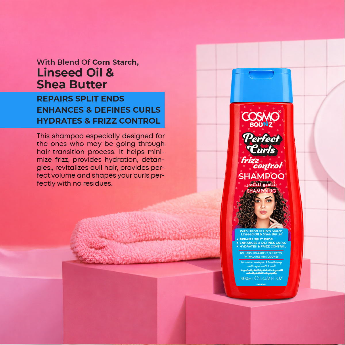 Perfect Curls Frizz Control Shampoo