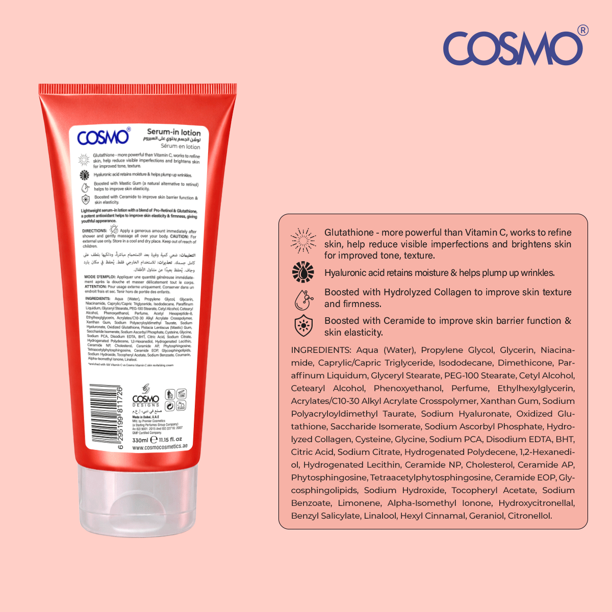 COSMO BODY SERUM IN LOTION FIRMING