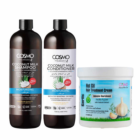 COCONUT MILK HAIR CARE BUNDLE