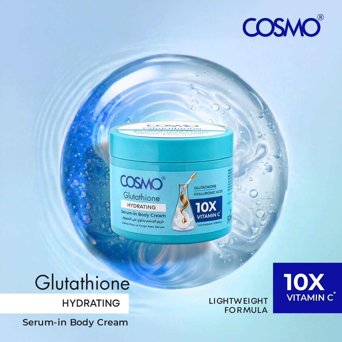 COSMO BODY CREAM SERUM IN HYDRATING