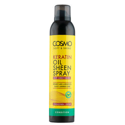 Cosmo Soft & Shine Keratin Oil Sheen Spray Condition - 300Ml