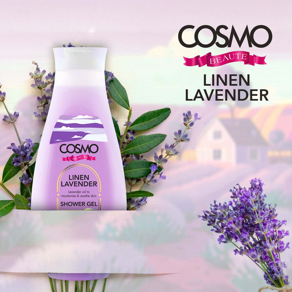 Linen Lavender Shower Gel 750Ml