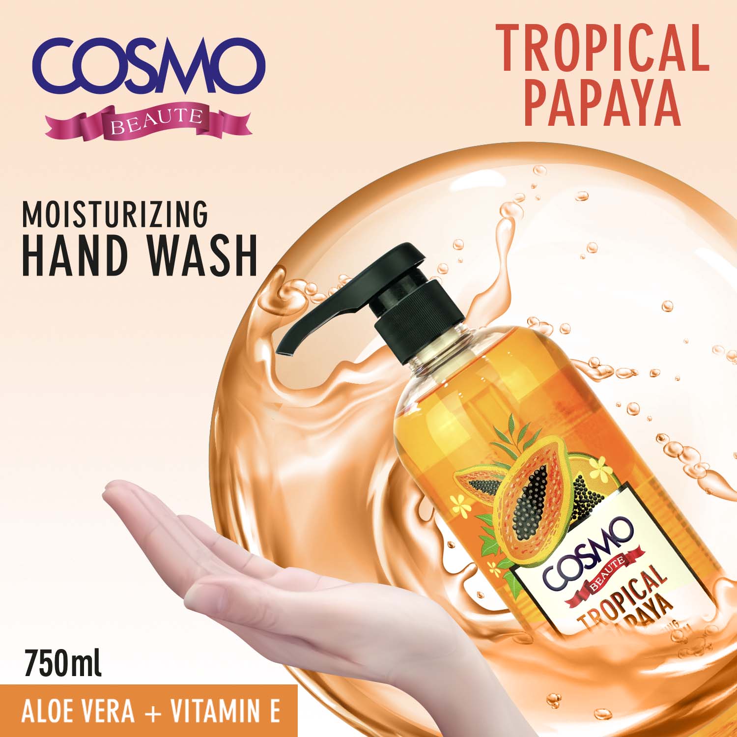 Cosmo Hand Wash Strawberry