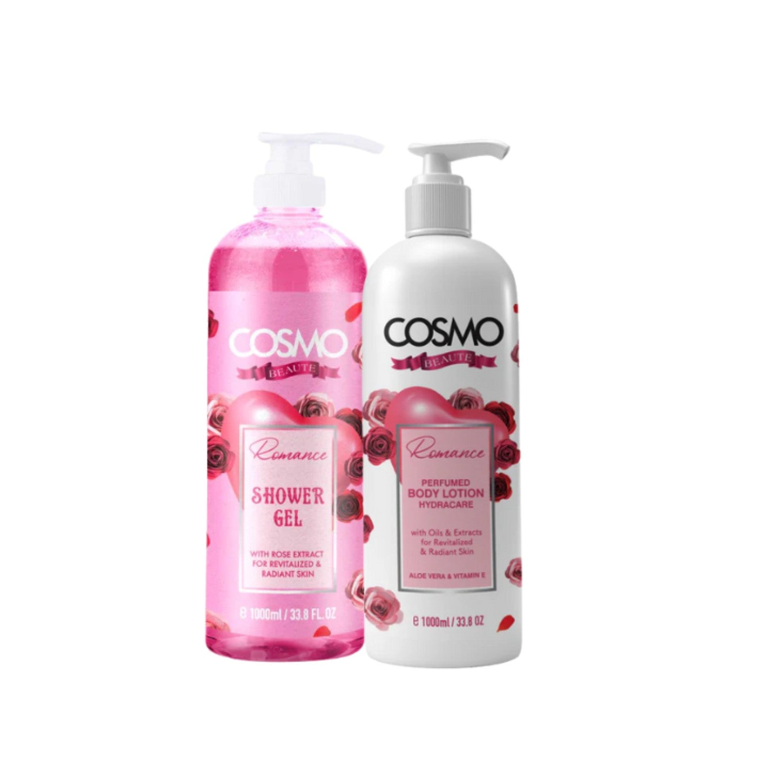 Combo Set - Romance Shower Gel & Body Lotion