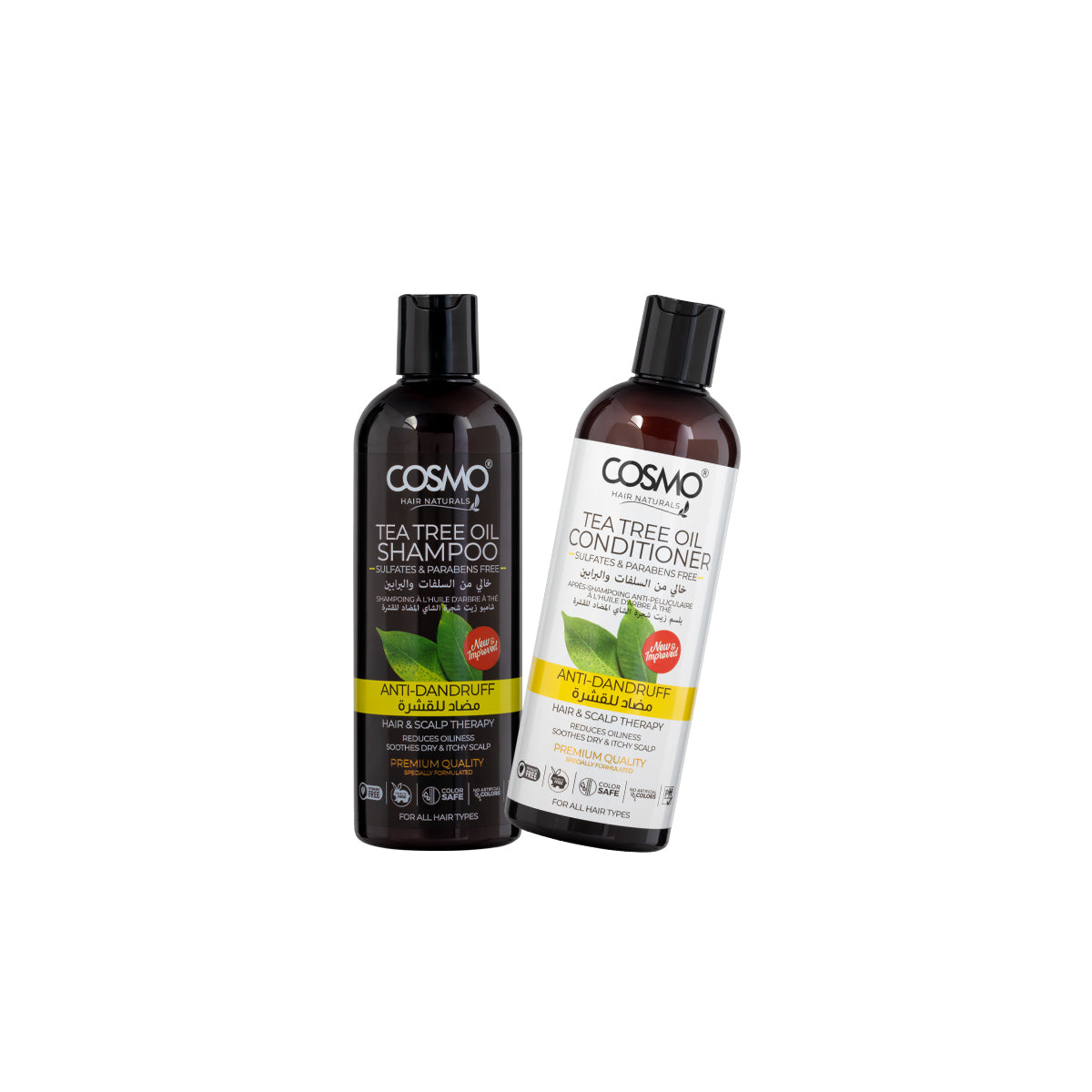 Tea Tree Shampoo & Conditioner Set 480ml- Pack Of 2