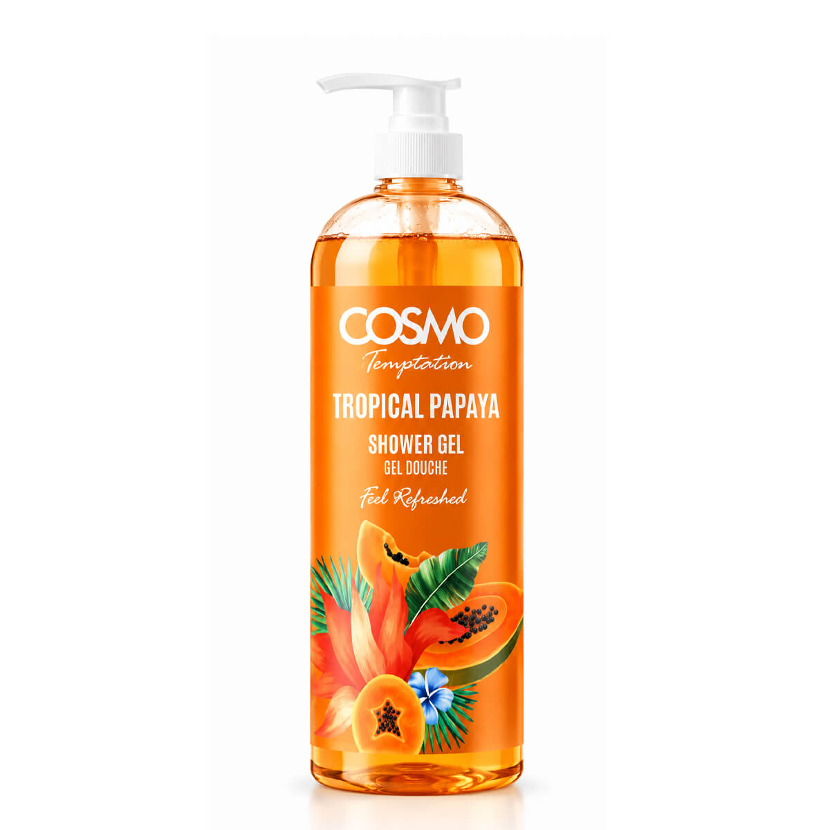 Temptation Shower Gel - Papaya