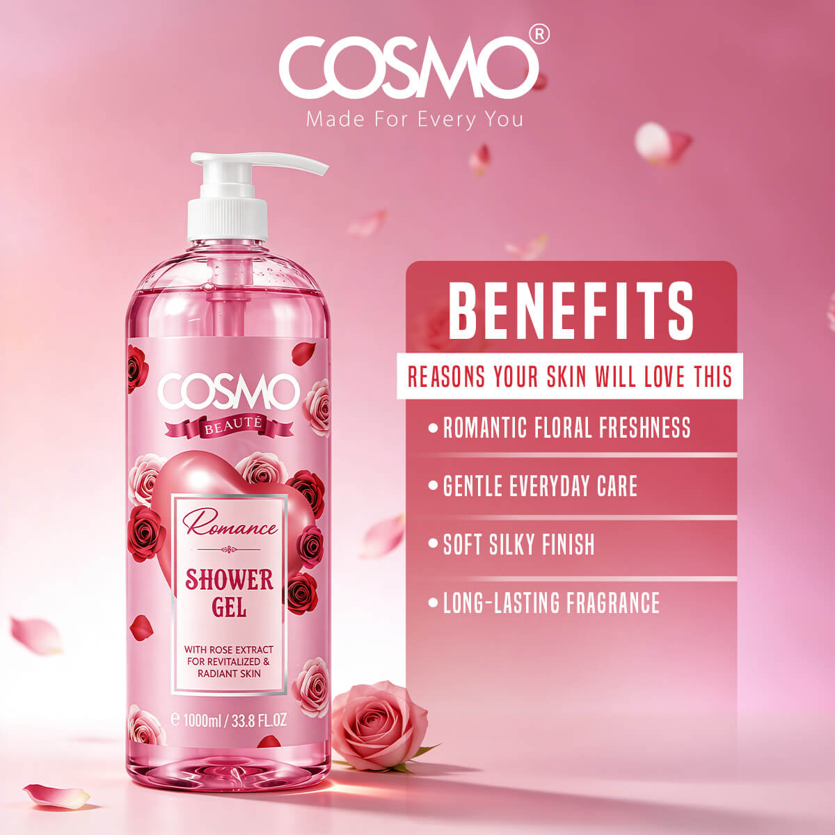 Beaute Romance - Shower Gel