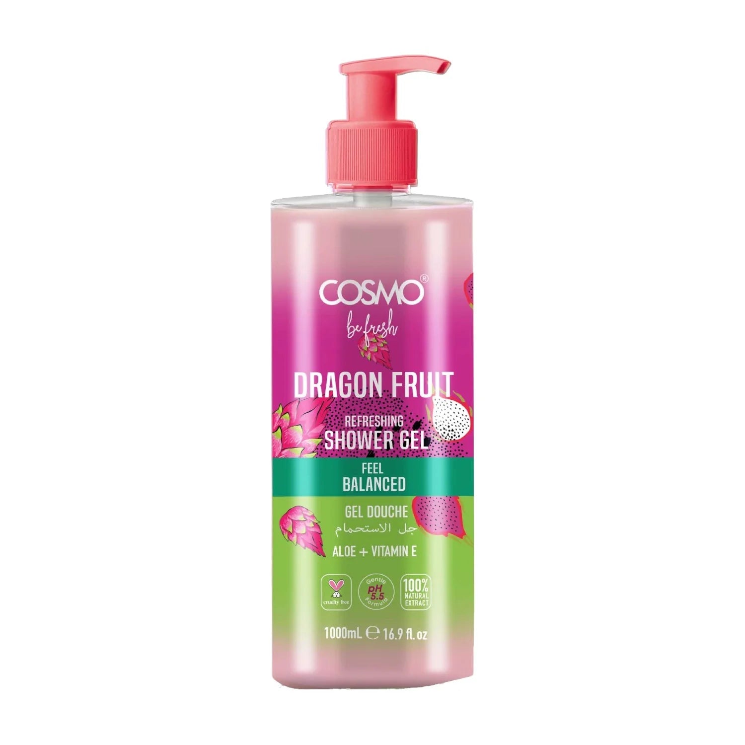 Be Fresh Dragon Fruit Shower Gel 1000ml