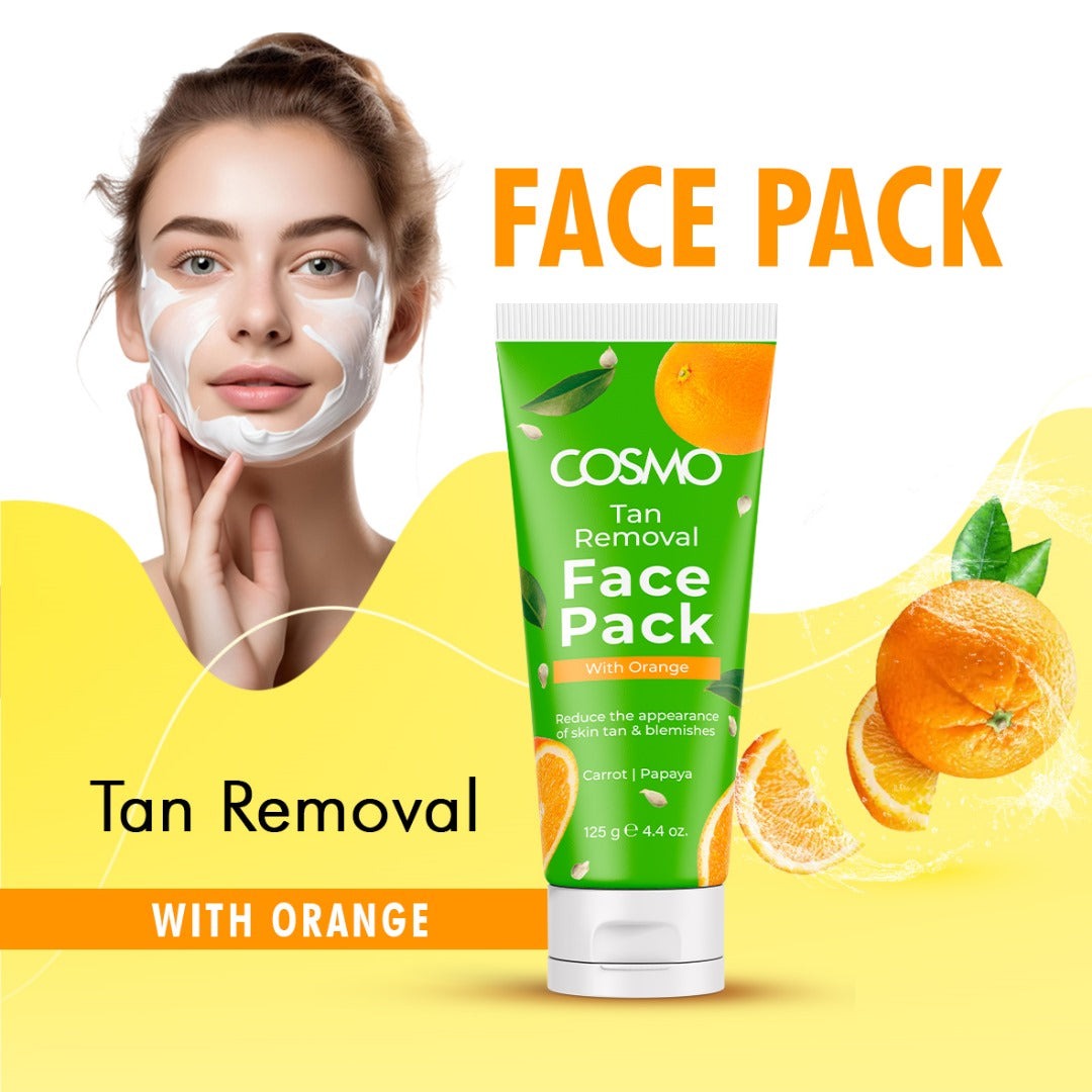 Tan Removal Face Pack Orange