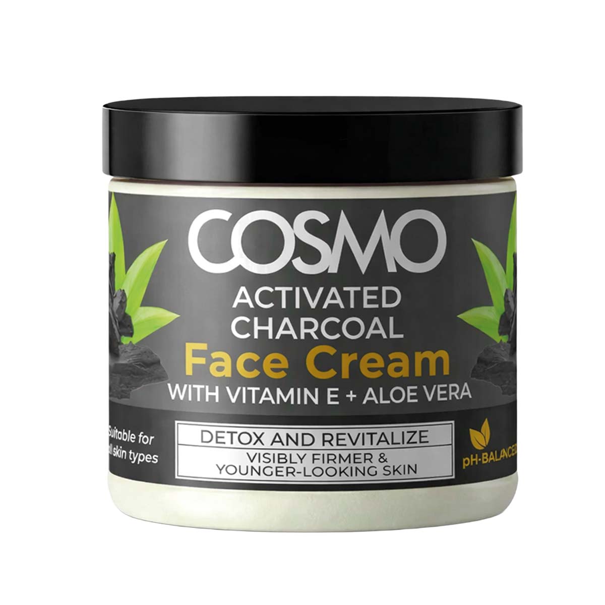 COSMO ACTIVATED CHARCOAL FACE CREAM