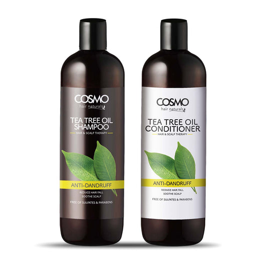 Soothing Scalp & Anti Dandruff - Tea Tree Shampoo & Conditioner 500Ml X 2