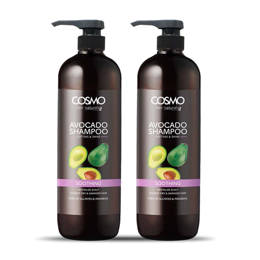 Revitalizing Shampoo Kit For Dry & Damaged Hair - Avocado 1000Ml X 2