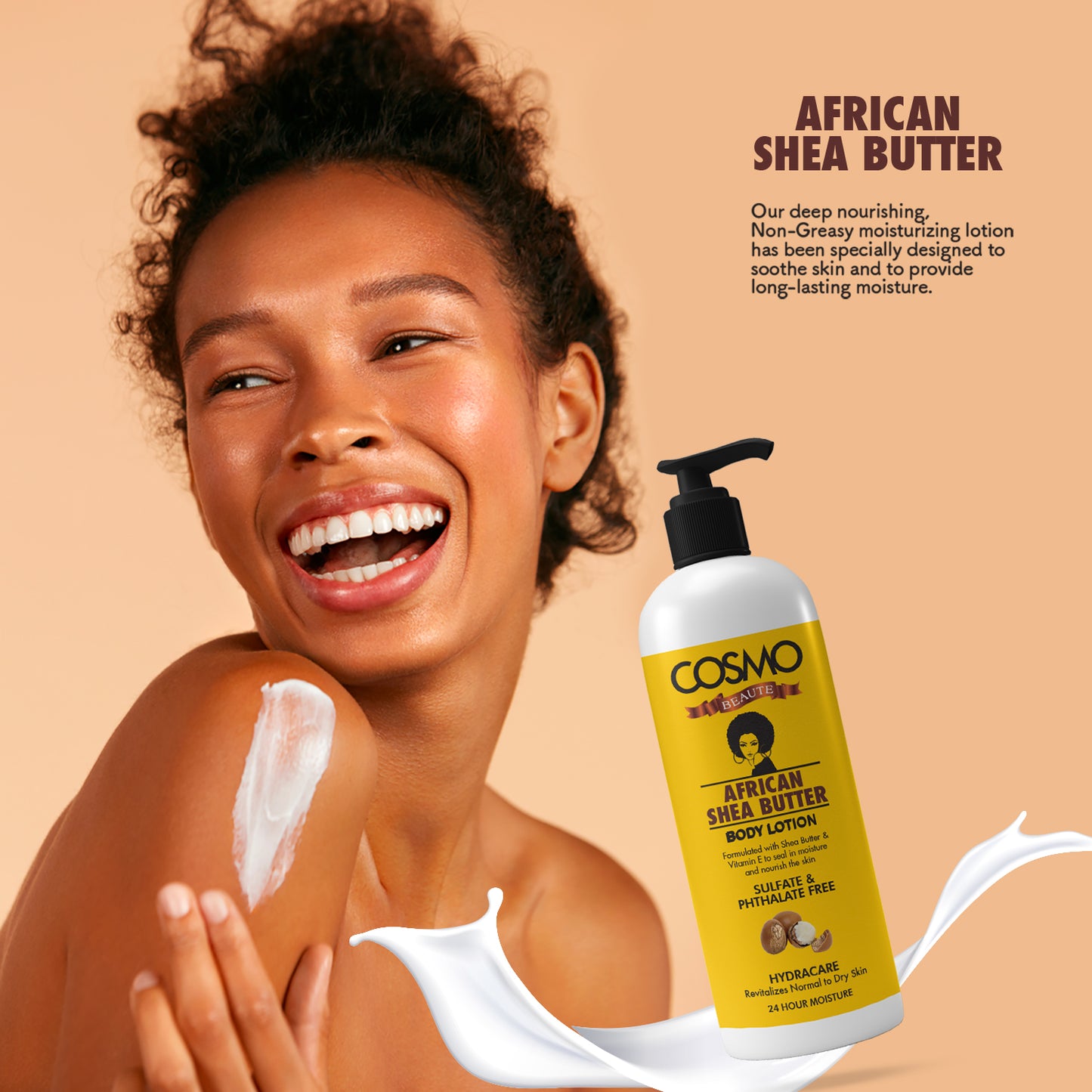 COSMO AFRICAN SHEA BUTTER - BODY LOTION