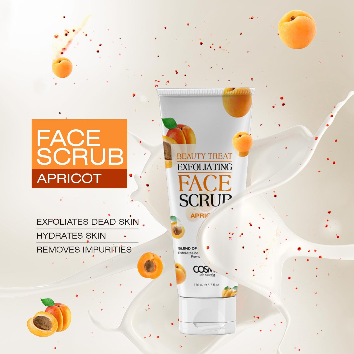 COSMO APRICOT FACE SCRUB