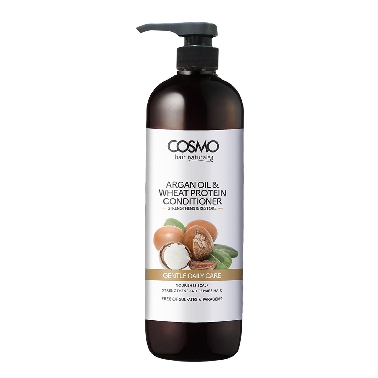 Gentle Daily Care - Argan Oil & Wheat Protein Conditioner – Cosmo ...
