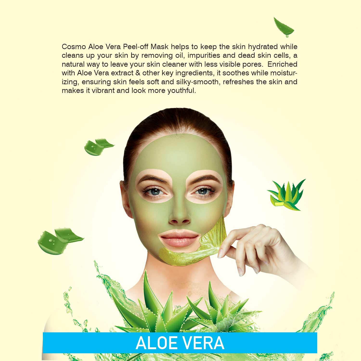 COSMO ALOE VERA PEEL-OFF MASK