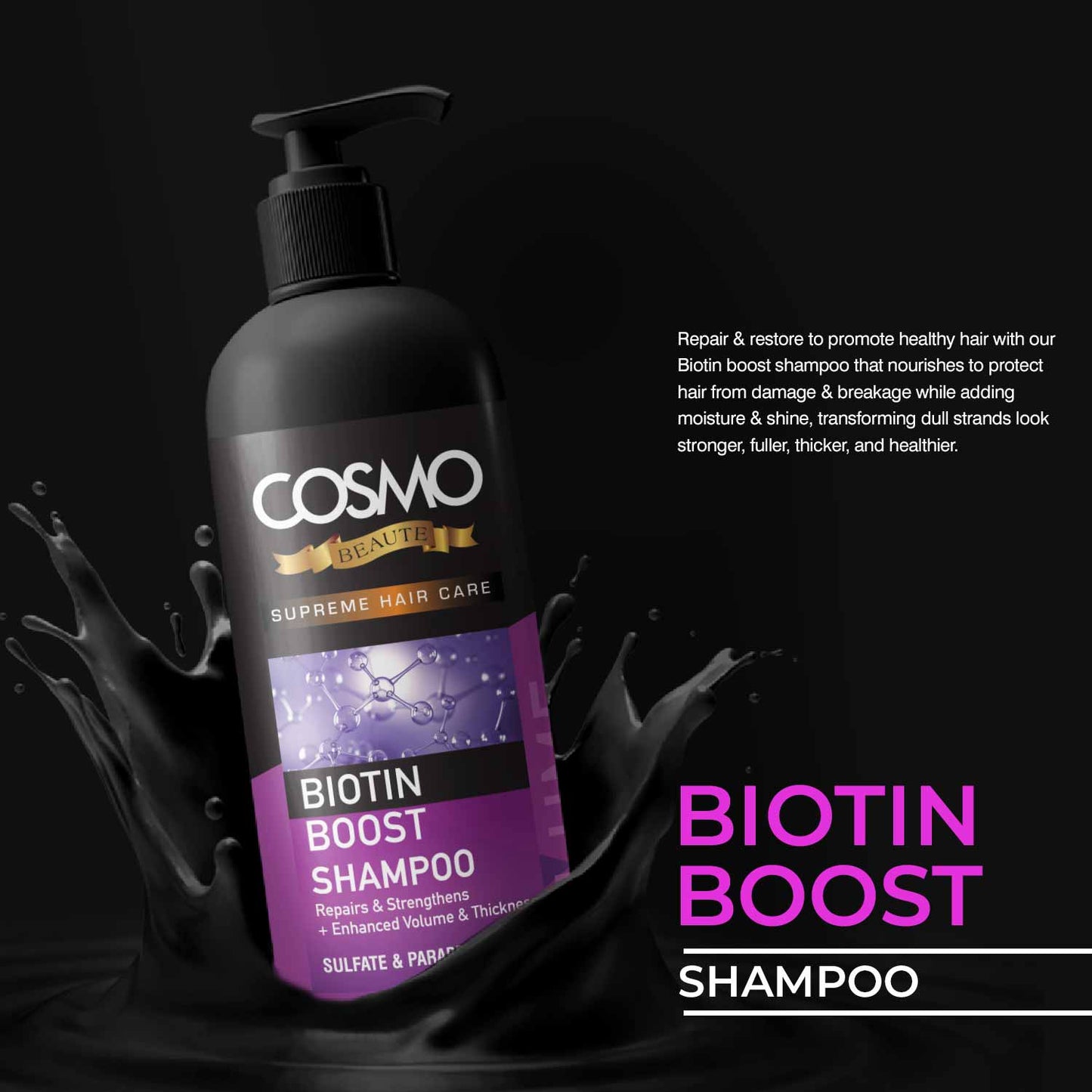 COSMO BIOTIN BOOST SHAMPOO