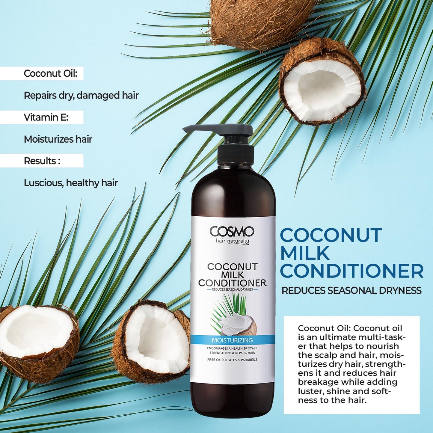 Moisturizing - Coconut Milk Conditioner