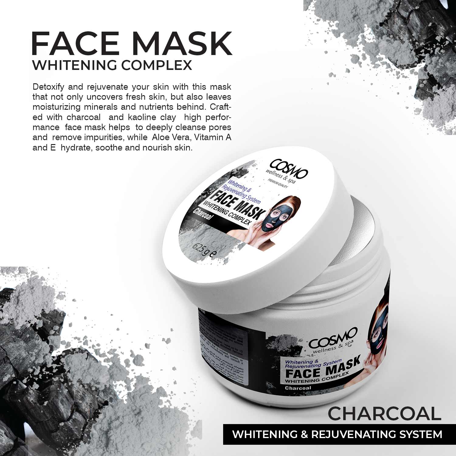 COSMO CHARCOAL FACE MASK