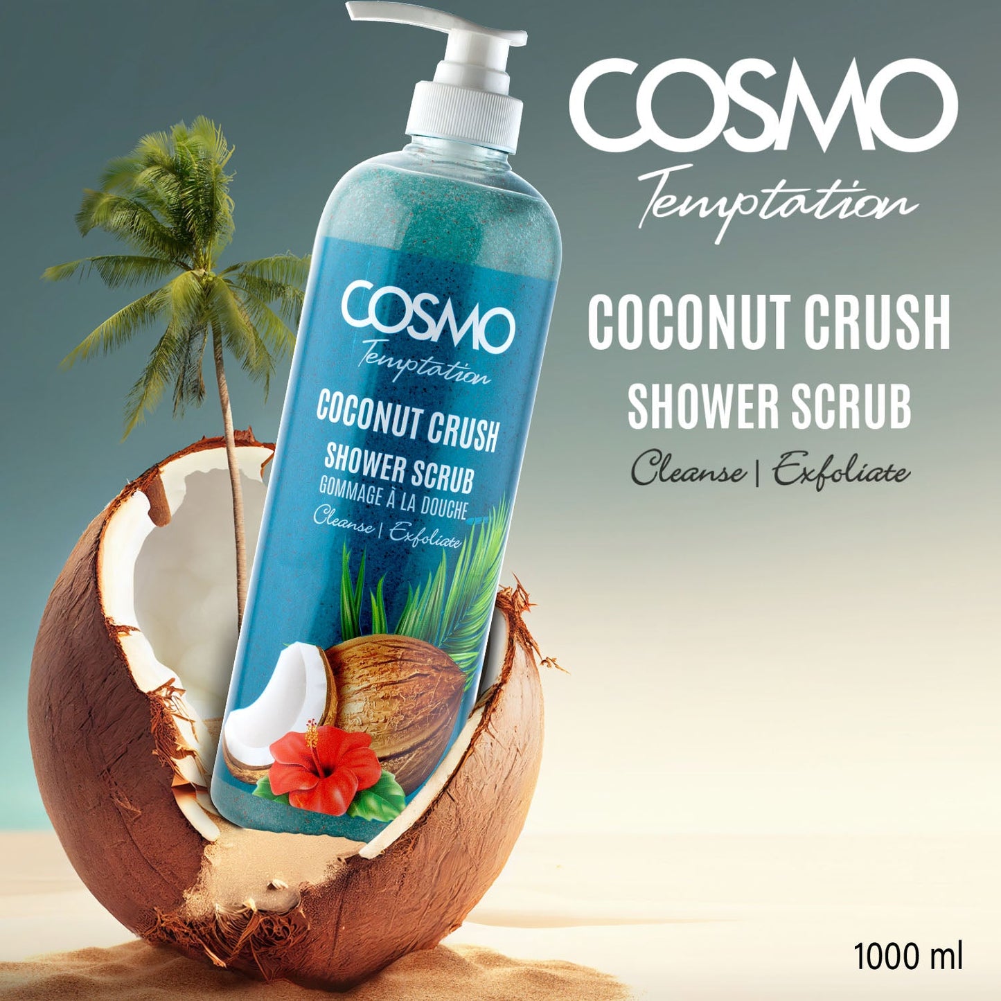 Temptation Shower Scrub - Coconut Crush