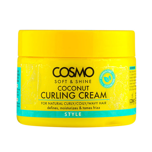 Cosmo Soft & Shine Coconut Curling Cream Style “ 325G