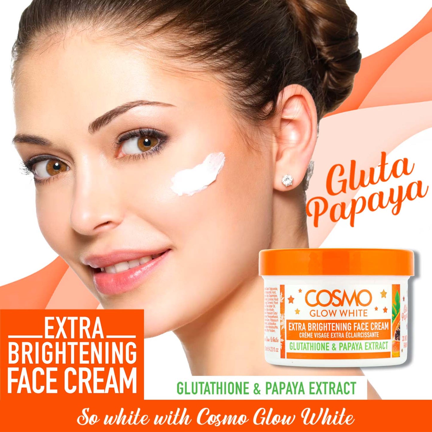 Cosmo Glow White - Extra Brightening Face Cream - 125ML