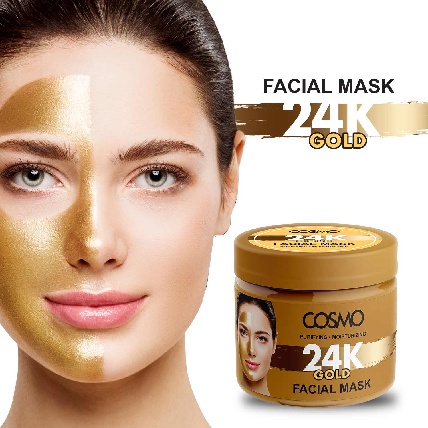 24K GOLD FACIAL MASK - 200G