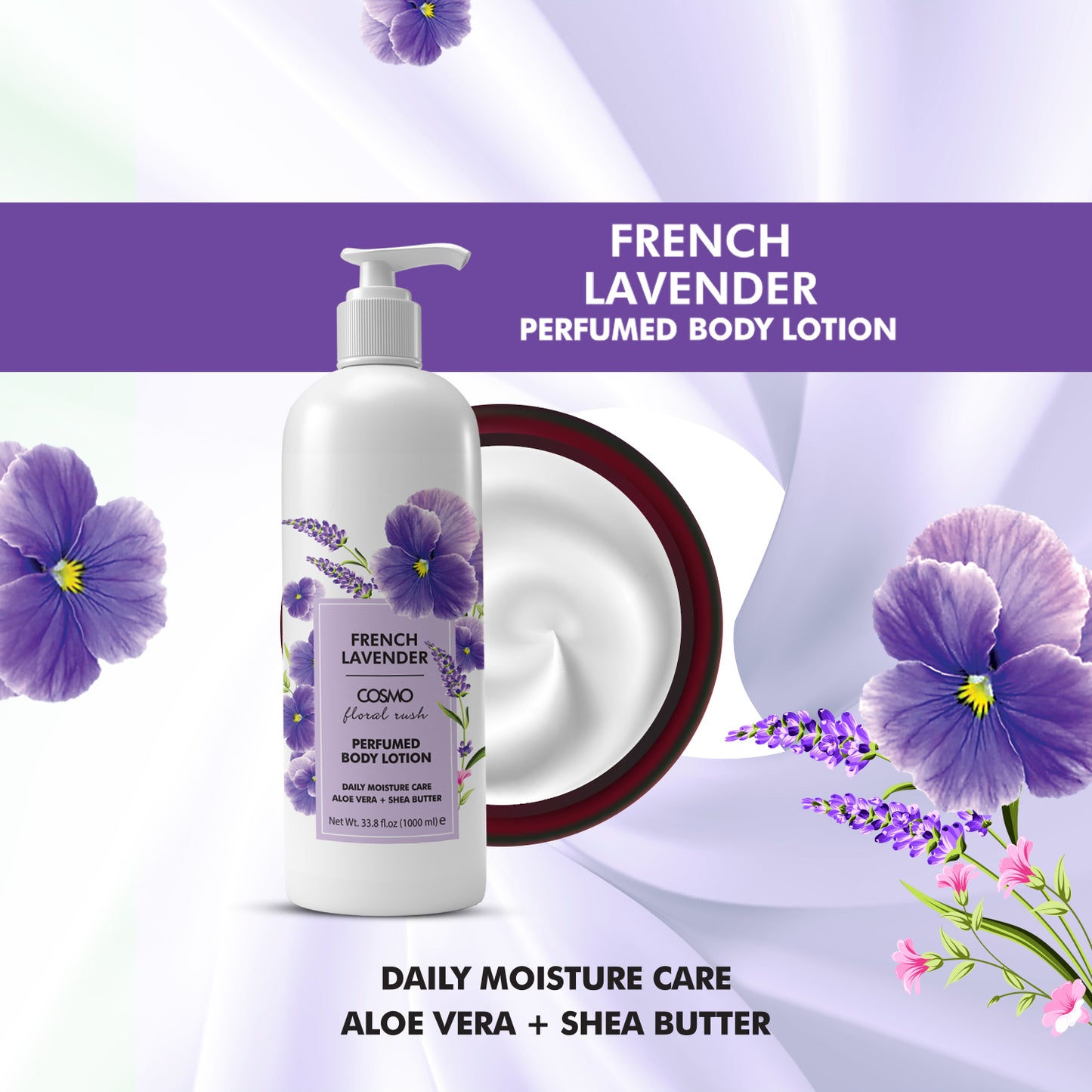French Lavender Perfumed Cosmo Body Lotion