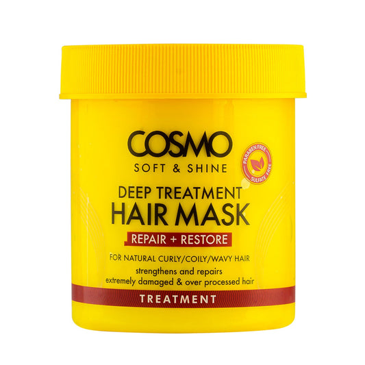 Cosmo Soft & Shine Deep Treatment Hair Mask Treatment  “ 450G