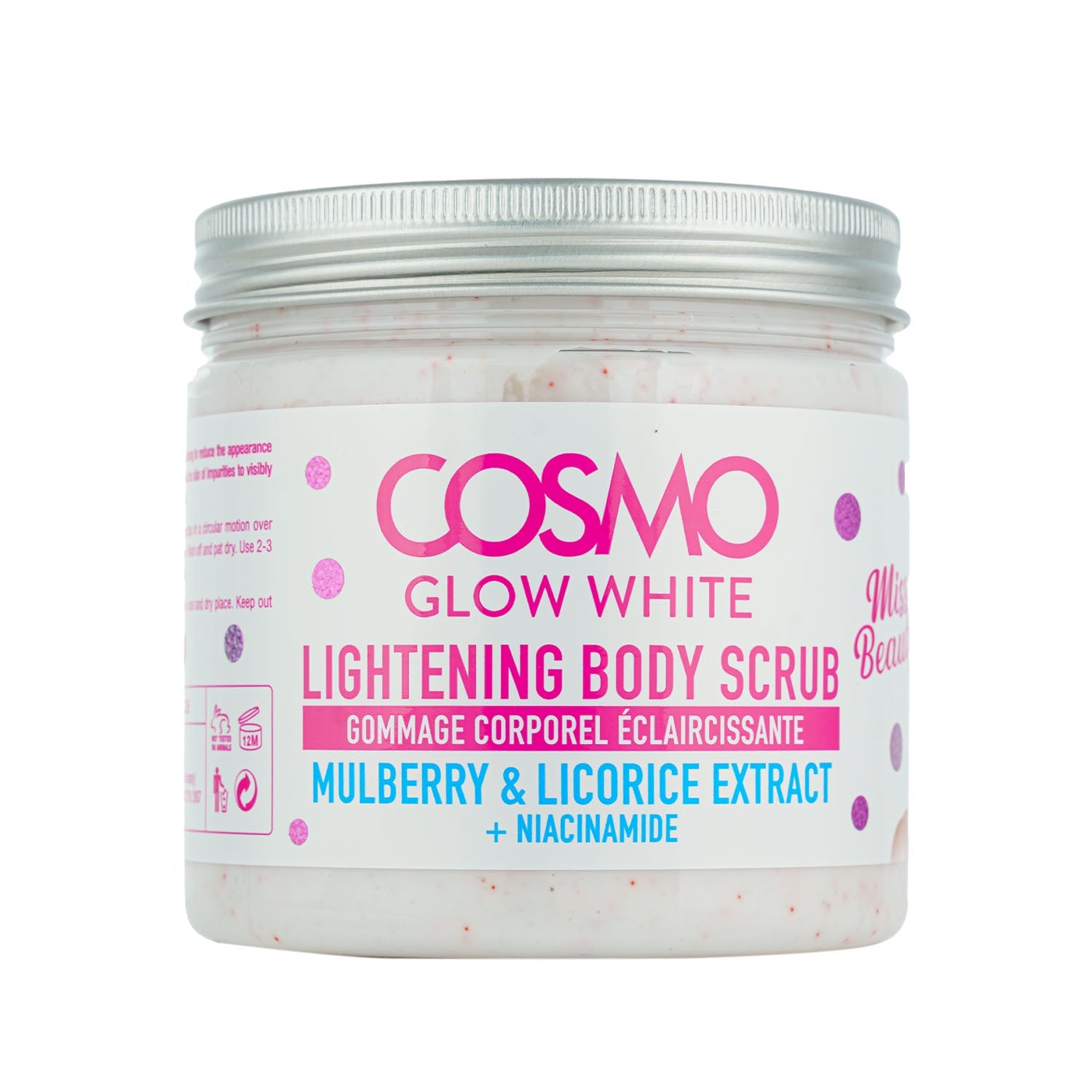 Cosmo Glow White - Lightening Body Scrub - 475Ml – Cosmo Cosmetics India