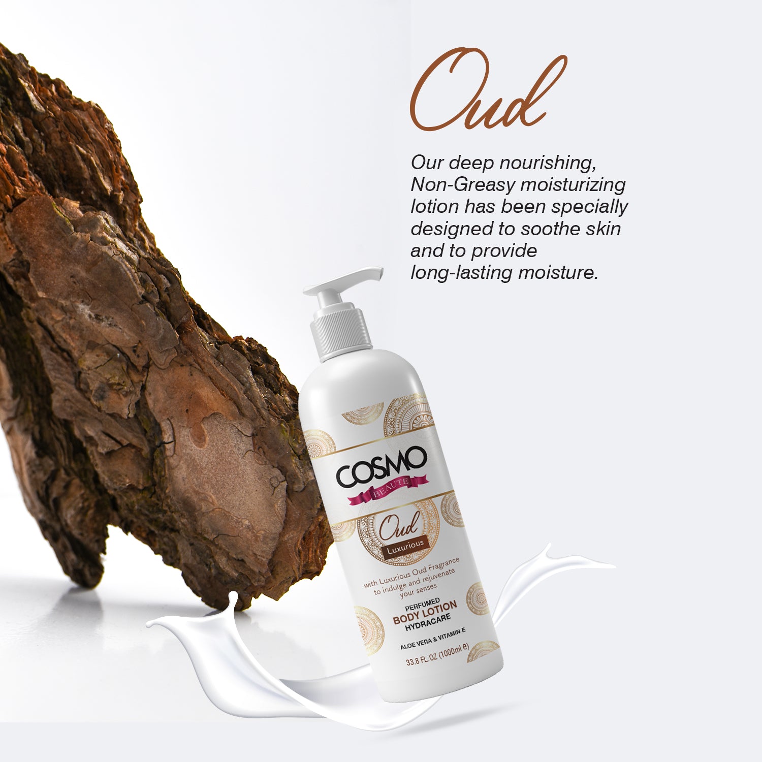 Oud - Luxurious Cosmo Body Lotion