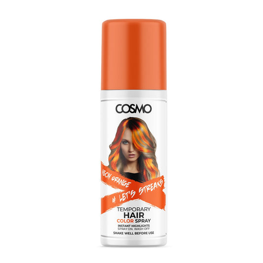 Neon Hair Colour Spray - Orange