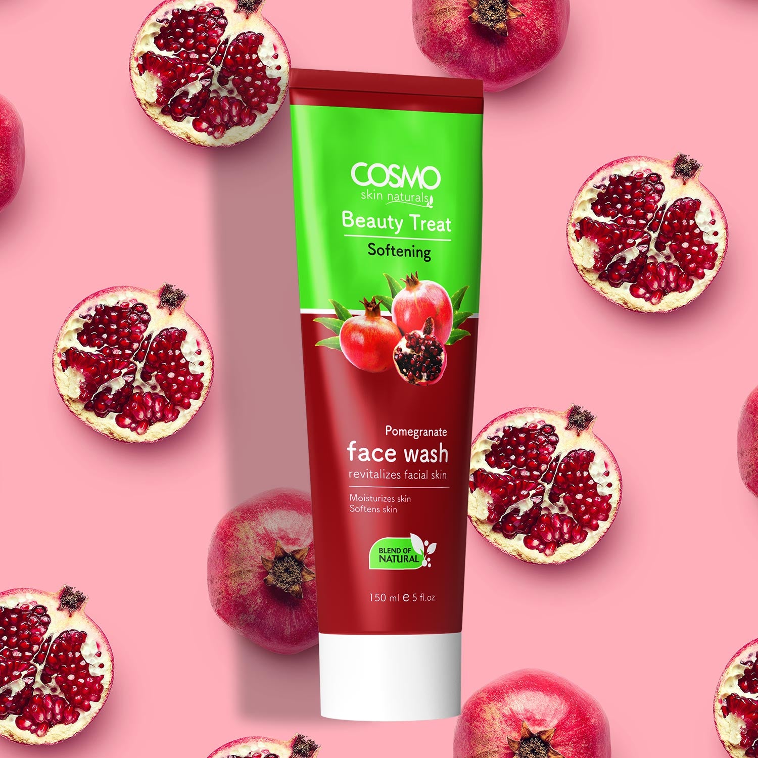 COSMO BEAUTY TREAT SOFTENING - POMEGRANATE FACE WASH