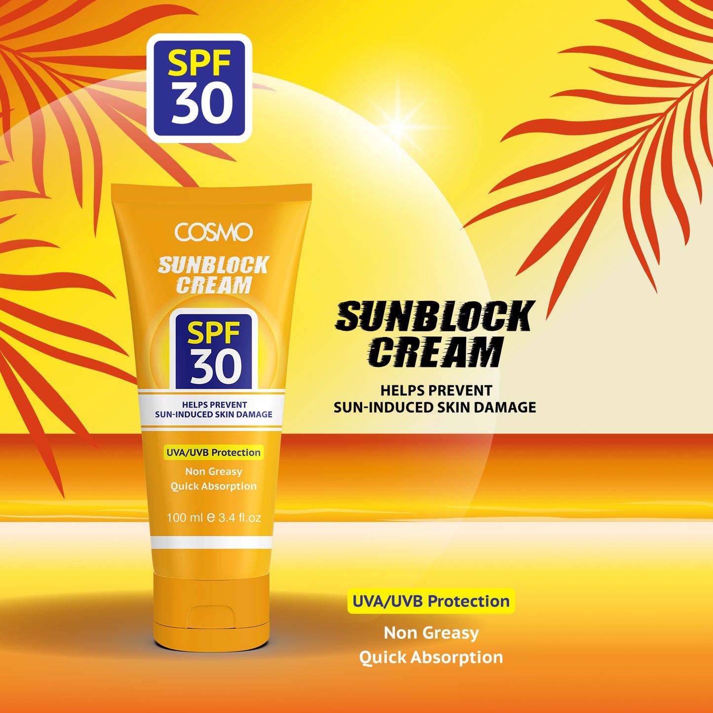 Sunblock Cream Spf 30